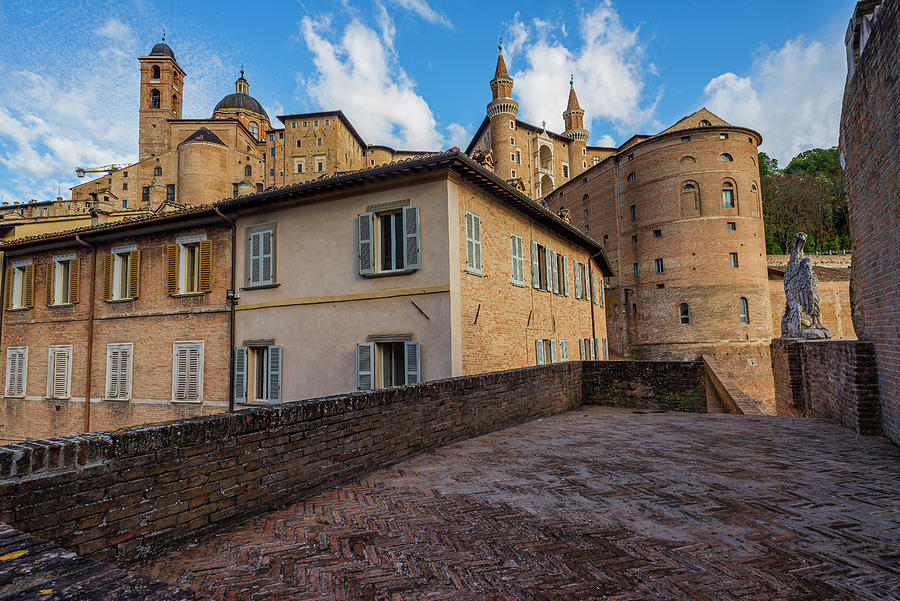 View Of The Doges Palace In Urbino. Marche, Italy Photograph
