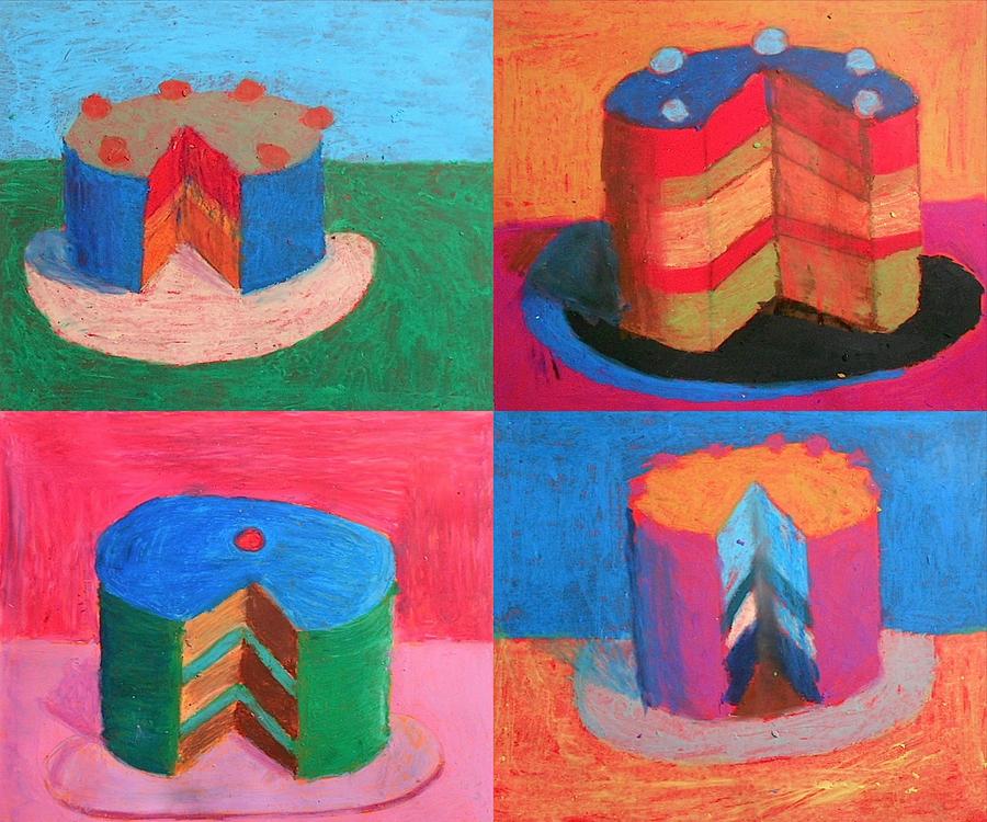 Wayne Thiebaud Around The Cake Painting By Mouhcine Najimi Pixels   4 Wayne Thiebaud Around The Cake Mouhcine Najimi 