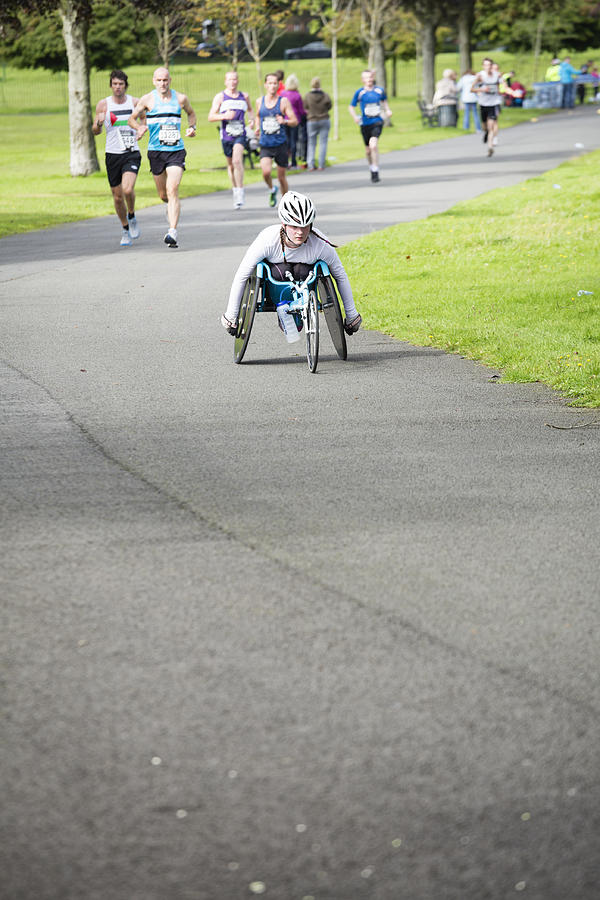 Wheelchair Athlete #4 Photograph by Theasis