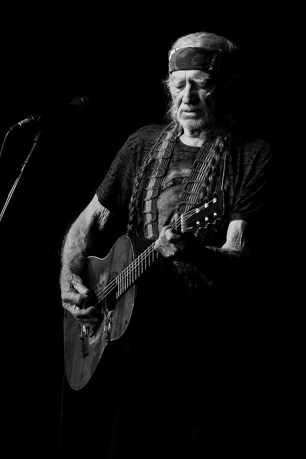 Willie Nelson Photograph - Willie Nelson #4 by Tim Leimkuhler