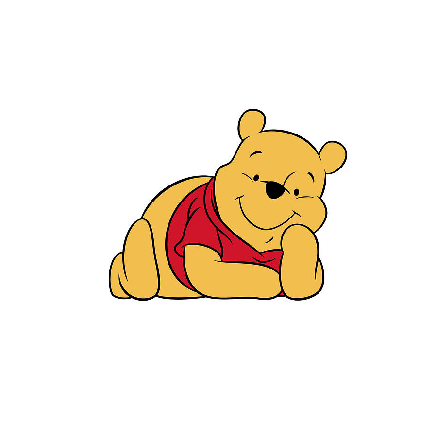 Winnie The Pooh Digital Art by Awan Gun - Fine Art America