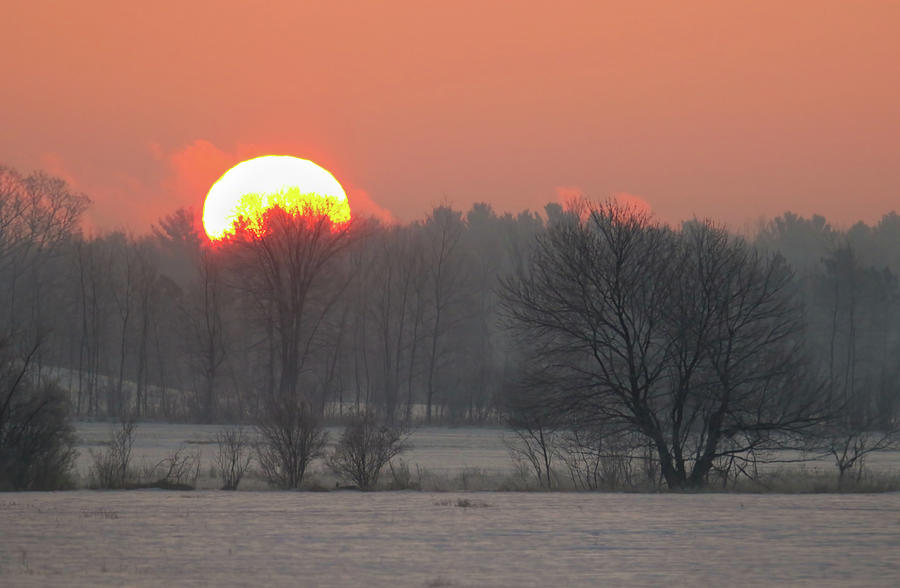 Winter Sunrise #4 Photograph by Brook Burling