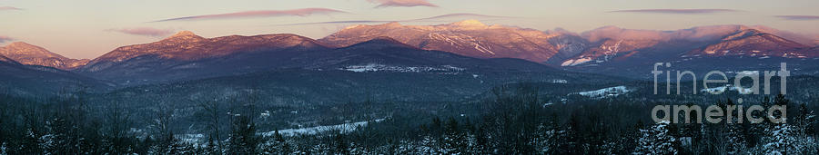Winter Sunrise Over Mt. Mansfield Photograph