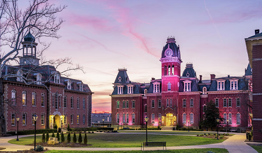 Woodburn Hall at West Virginia University in Morgantown WV #12 Photograph by Steven Heap