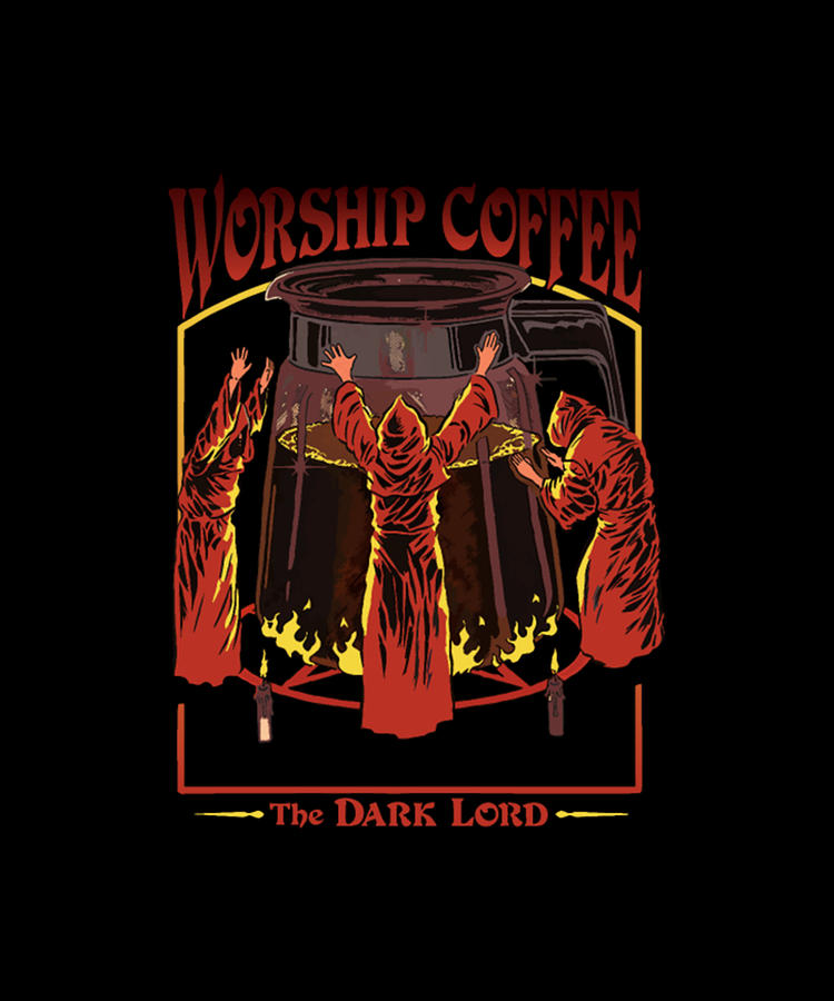 Worship Coffee Digital Art by Tinh Tran Le Thanh - Fine Art America