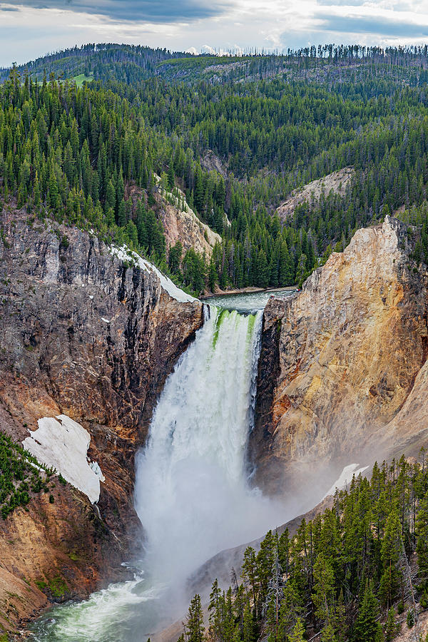 Yellowstone Falls #4 Photograph by Tommy Farnsworth