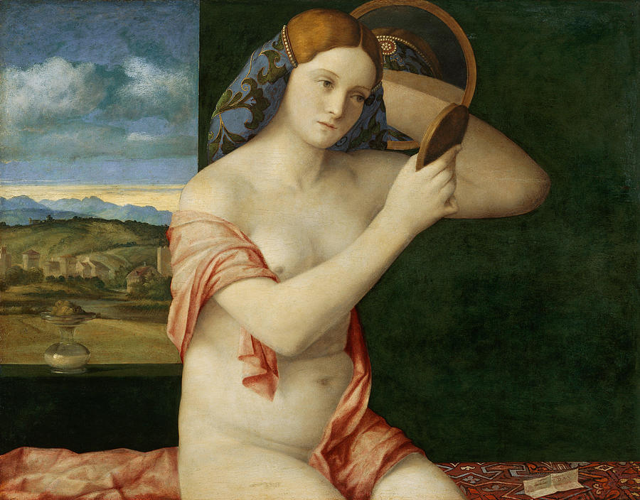 Giovanni Bellini Painting - Young Woman at Her Toilette  #4 by Giovanni Bellini