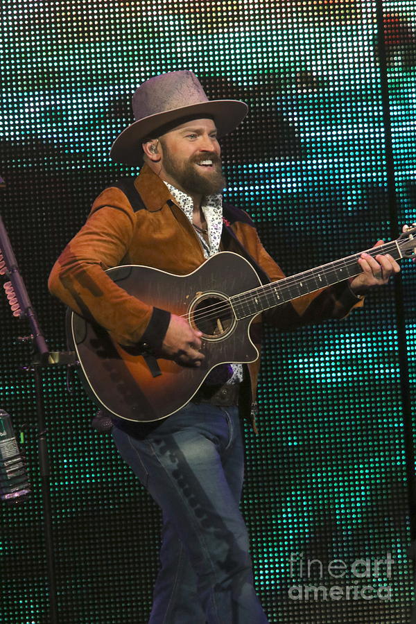 Zac Brown Photograph by Concert Photos - Fine Art America