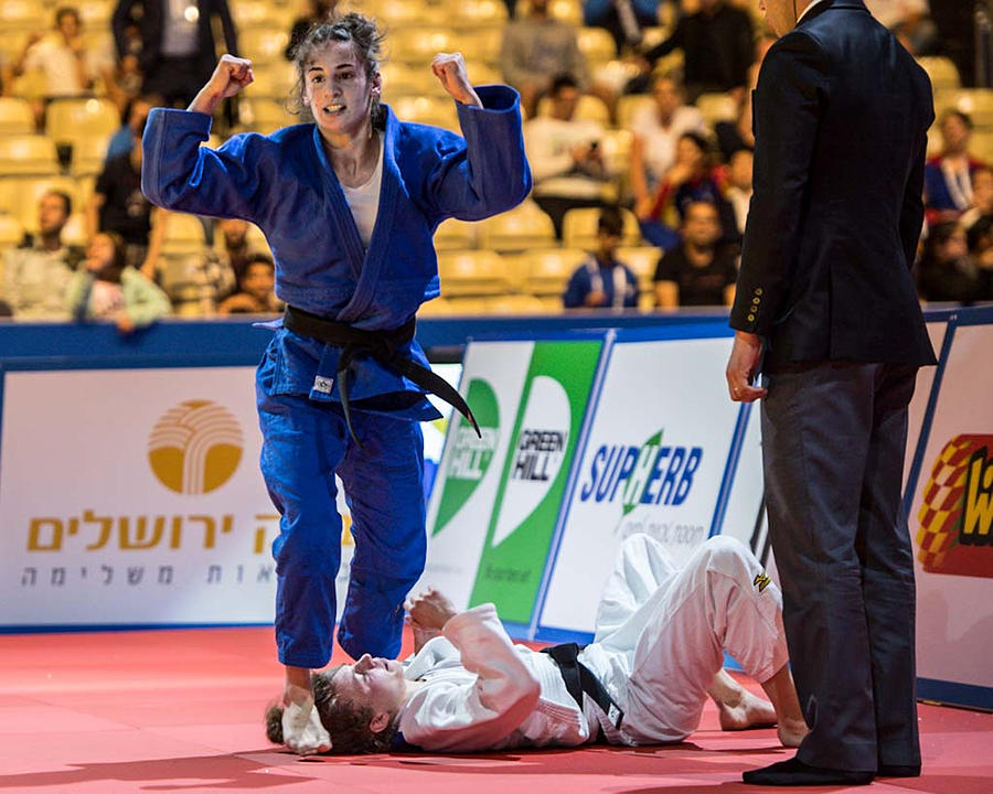 2018 Tel Aviv European Judo Championships (26-28 April) #40 Photograph by David Finch