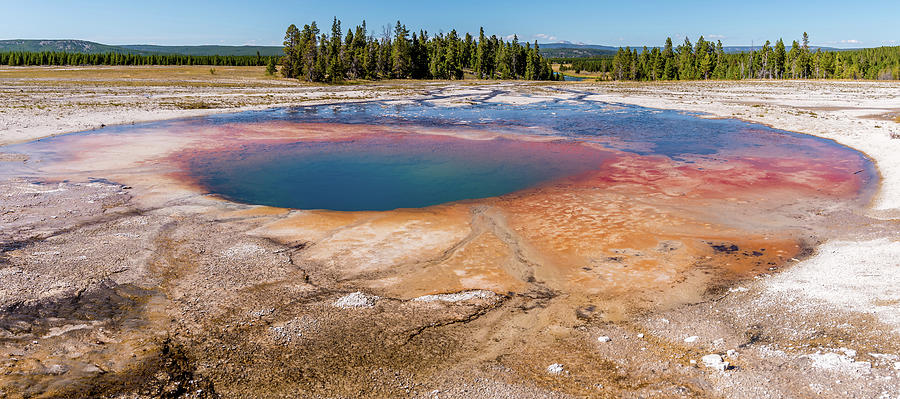 Grand Prismatic Spring in Yellowstone National Park #40 Photograph by Alex Grichenko