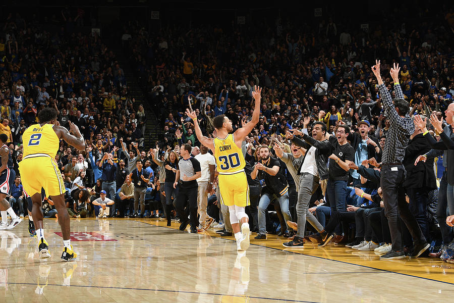 Stephen Curry #40 Photograph by Noah Graham