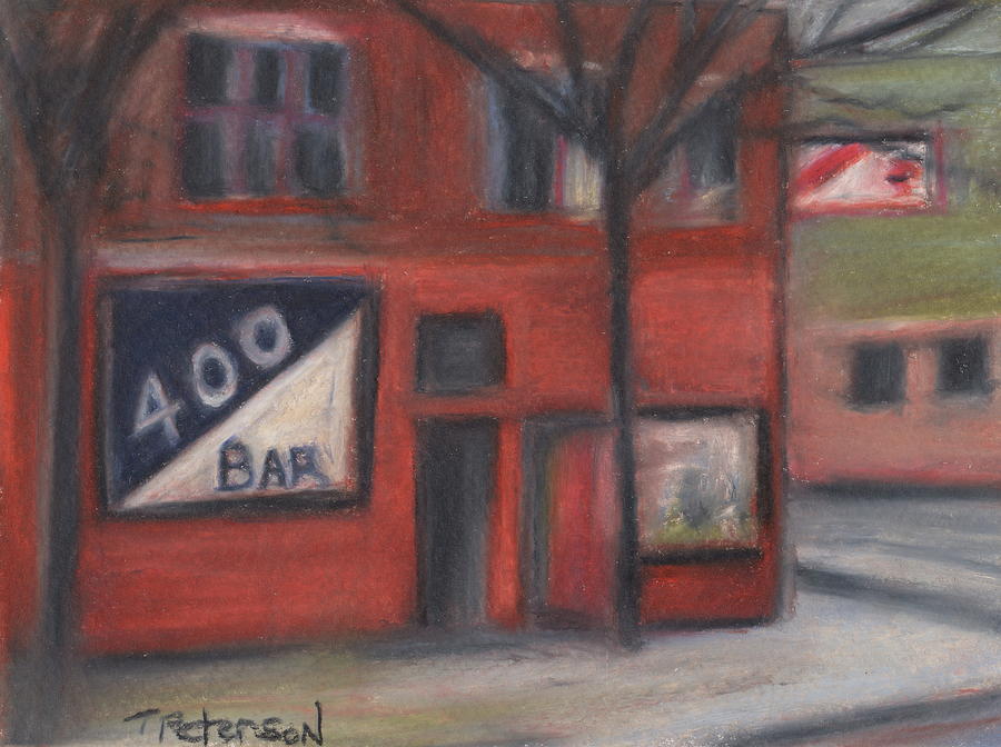 400 Bar old school Painting by Todd  Peterson