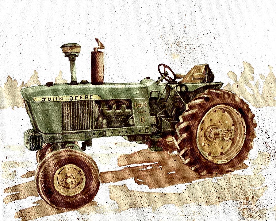 4010 Jd Painting by Sheila Tysdal