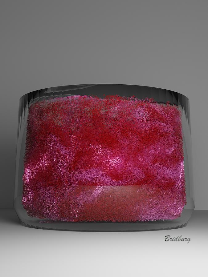 401 Glass Waves 2 Digital Art by David Bridburg