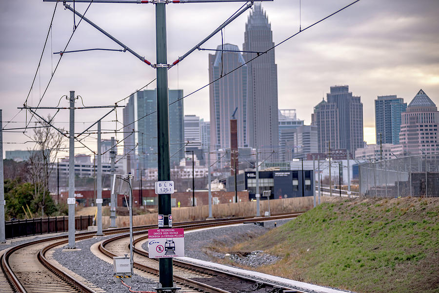 Charlotte north carolina city skyline and downtown #41 Photograph by Alex Grichenko