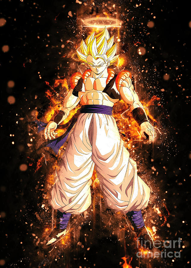 Dragon Ball Z, DBZ, Super Saiyan, Goku, hero Poster Digital Art by Hha ...