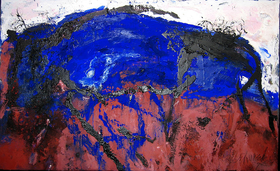 Emil Schumacher Painting by Khalid Khatibi Pixels