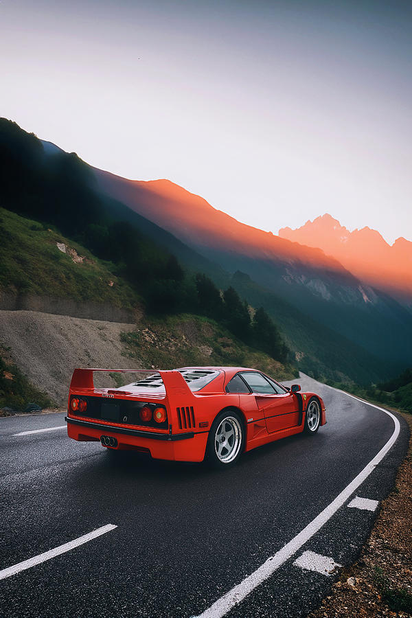 #Ferrari #F40 #Print #41 Photograph by ItzKirb Photography