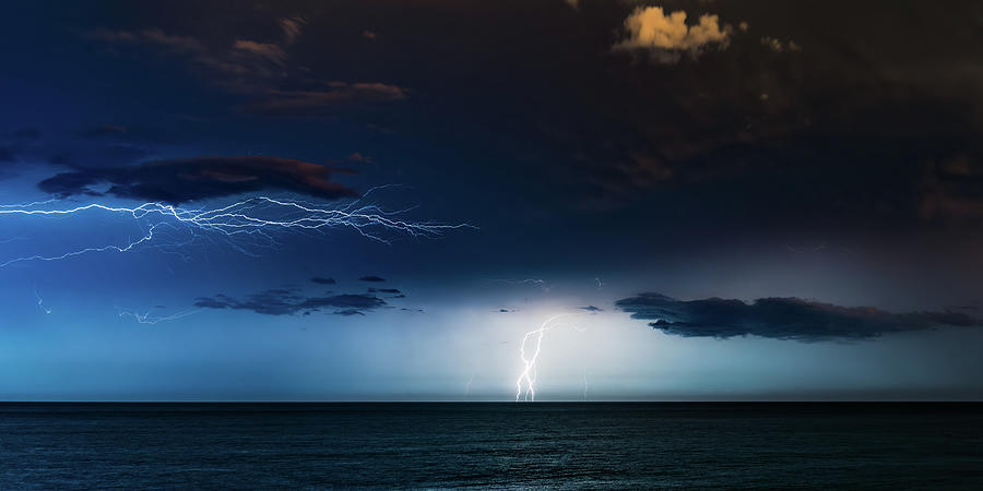 Lightning Storms Mazatlan Mexico #41 Photograph by Tommy Farnsworth
