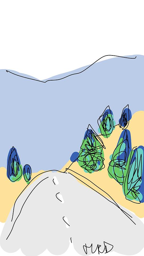 412 Heading West Digital Art by Madeline Dillner 412 Heading West Digital Art by Madeline Dillner
