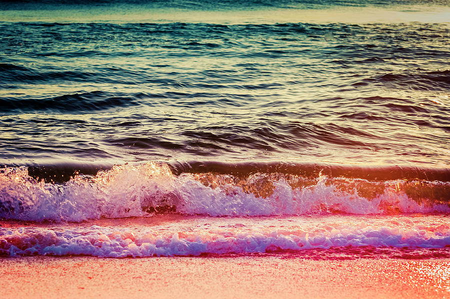 4194 Crisp Delray Beach Florida Waves Photograph by Amyn Nasser Neptune Gallery