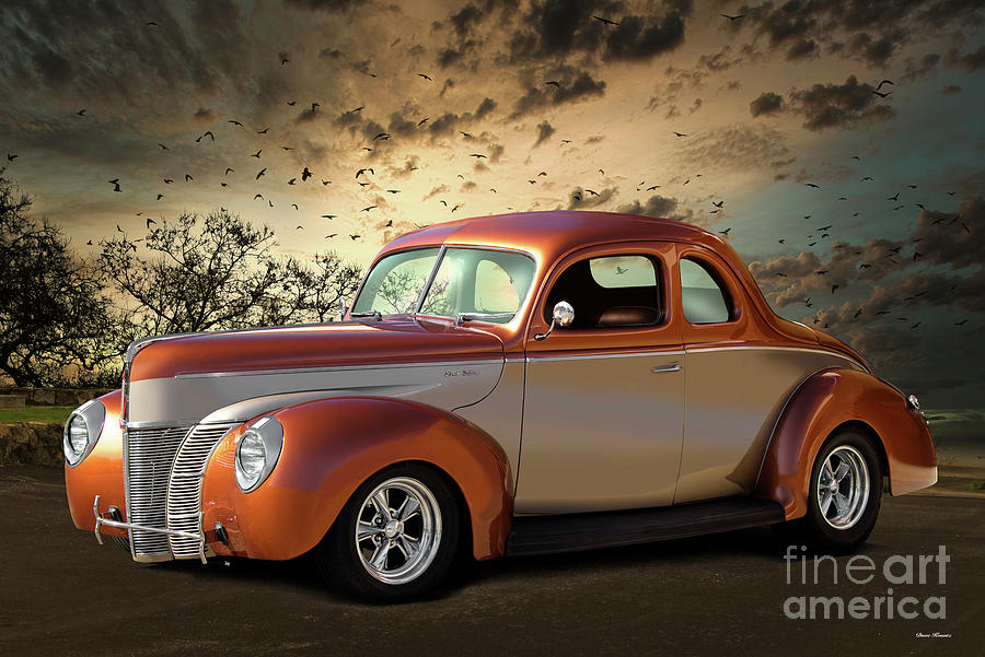 1940 Ford Deluxe Coupe Photograph by Dave Koontz - Fine Art America