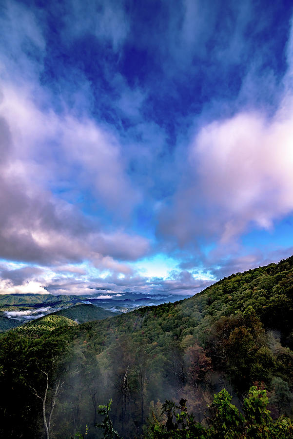 Autumn in the Appalachian Mountains Viewed Along the Blue Ridge  #42 Photograph by Alex Grichenko