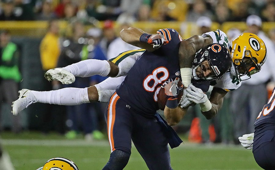 Chicago Bears v Green Bay Packers #42 Photograph by Jonathan Daniel
