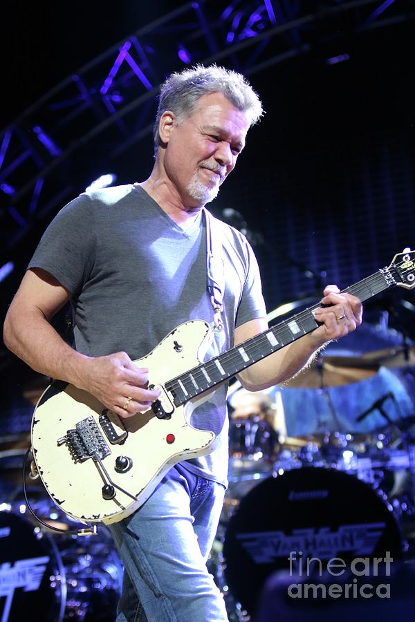 Van Halen Photograph - Eddie Van Halen - Van Halen #9 by Concert Photos