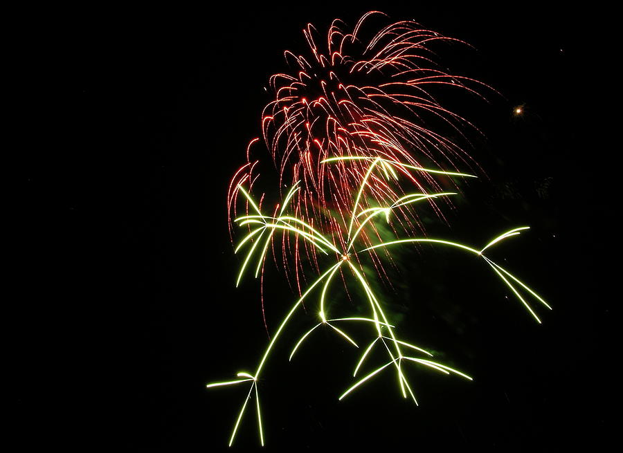 Fireworks #43 Photograph by George Pennington