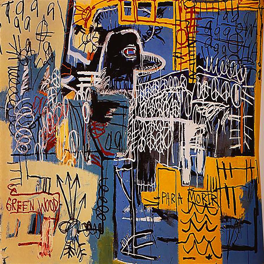 Jean-Michel Basquiat Painting by Issam Lachtioui - Fine Art America