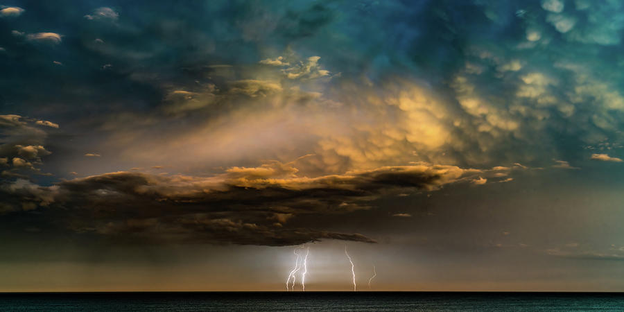 Lightning Storms Mazatlan Mexico #42 Photograph by Tommy Farnsworth