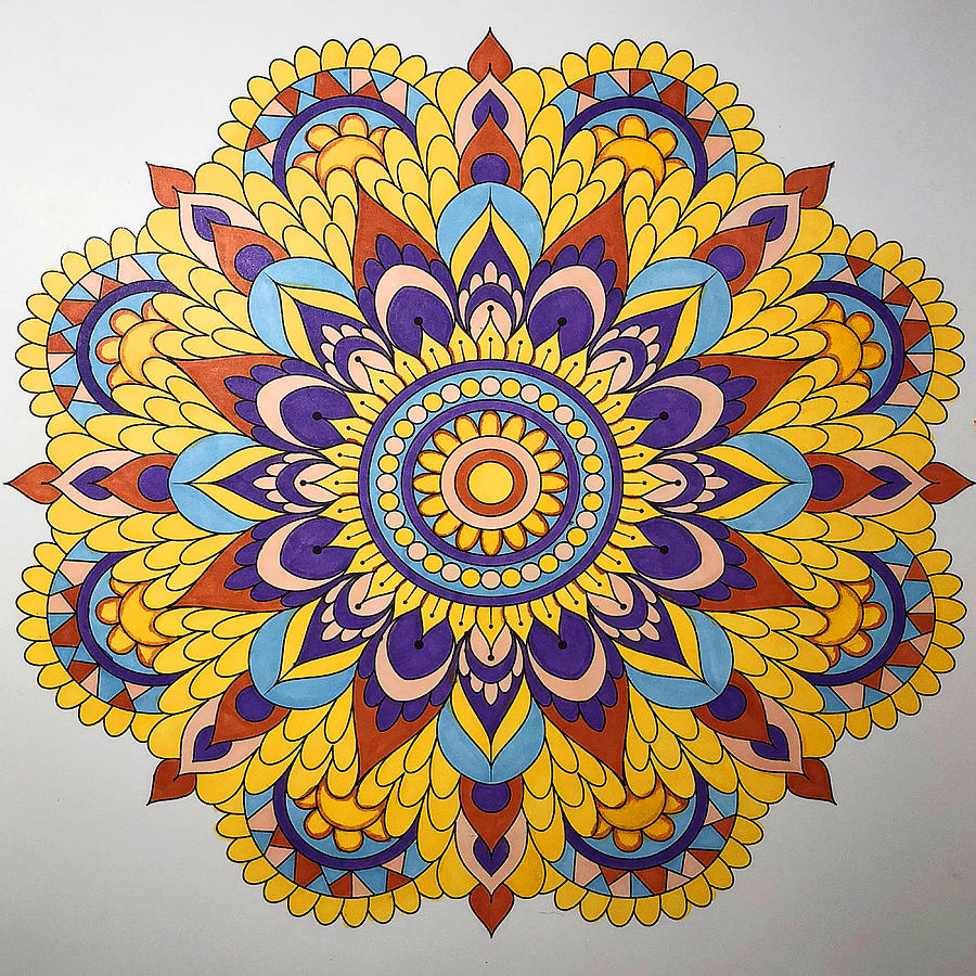 Mandala Art Painting by Mandala Art - Fine Art America