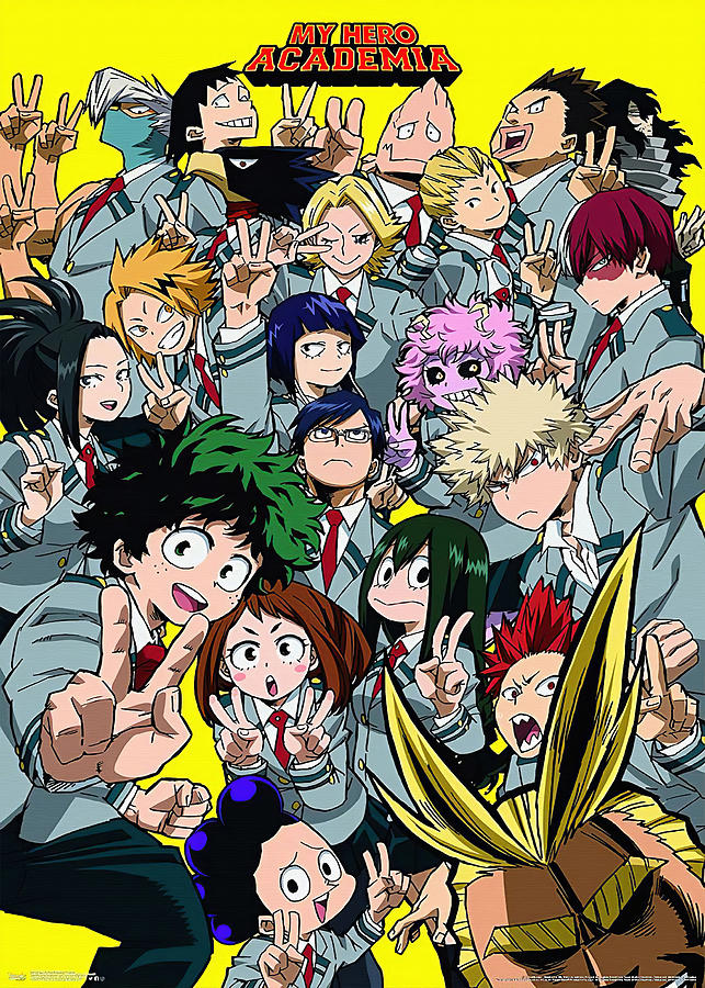 Manga Anime Hero Academia My Hero Academia Digital Art by Cheadle Bell