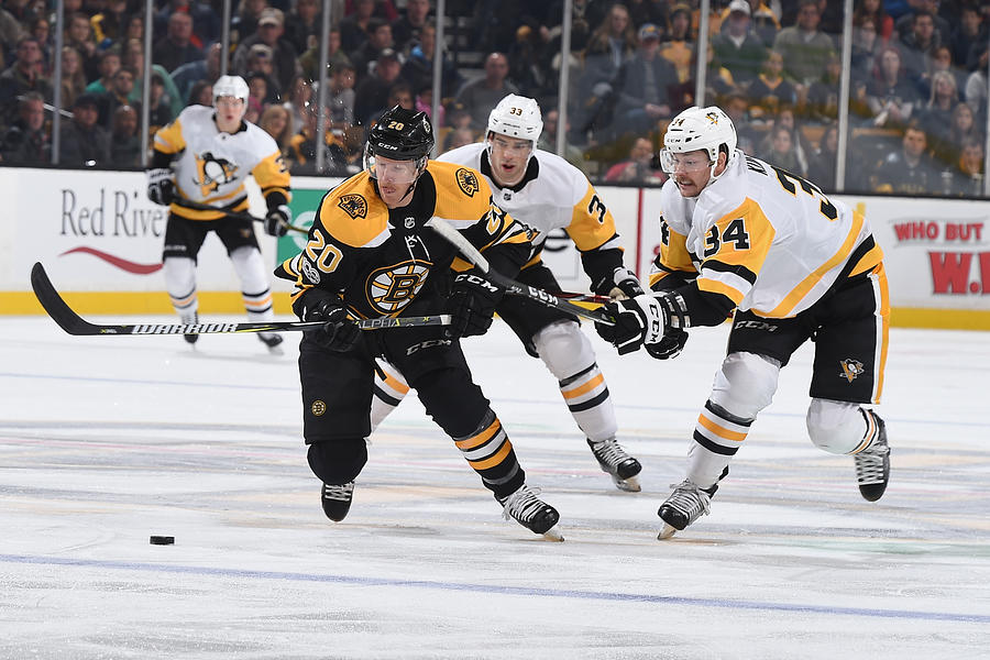 Pittsburgh Penguins v Boston Bruins #42 Photograph by Steve Babineau