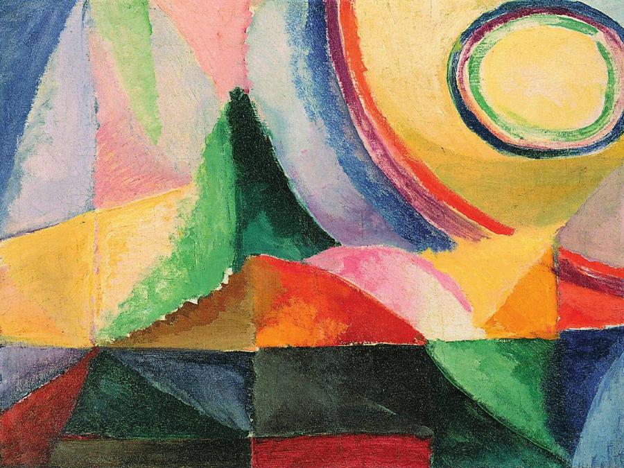 Sonia Delaunay Painting by Artful Home Gallery - Fine Art America