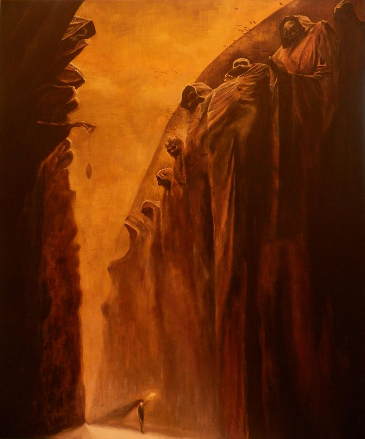 Zdzislaw Beksinski Painting by Issam Lachtioui - Fine Art America