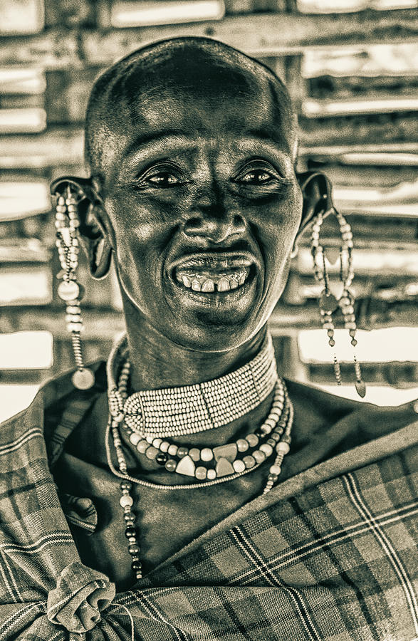 Maasai Teacher Ngorongoro 4256 Photograph by Amyn Nasser