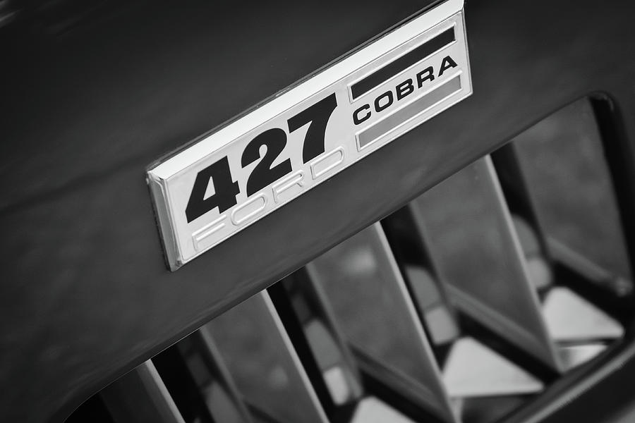 427 Cobra -0023bw Photograph by Jill Reger