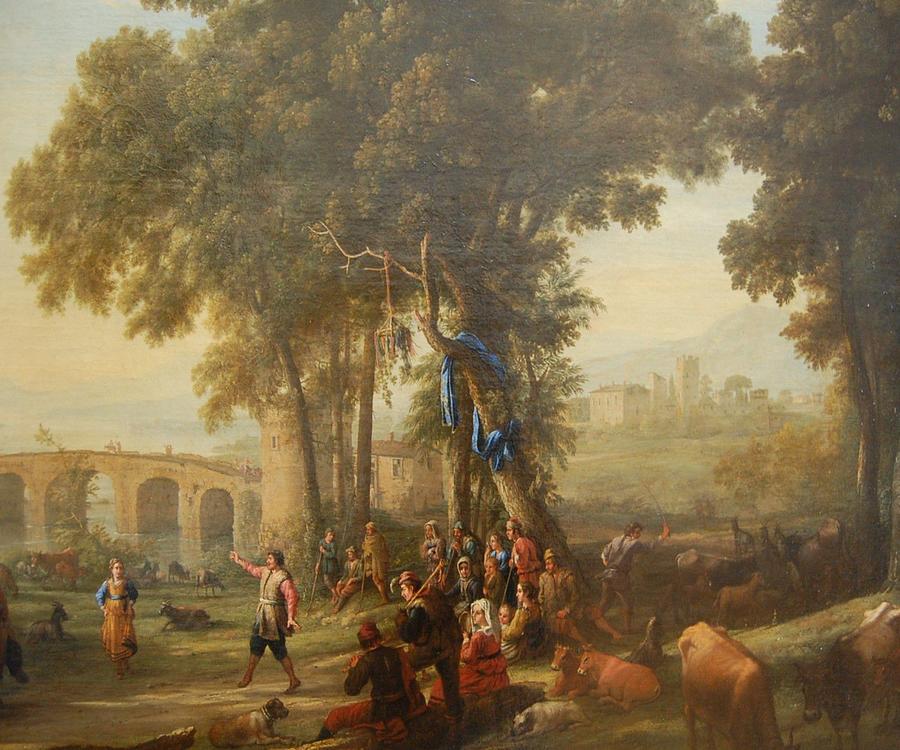 Claude Lorrain Painting By Artful Home Gallery - Pixels