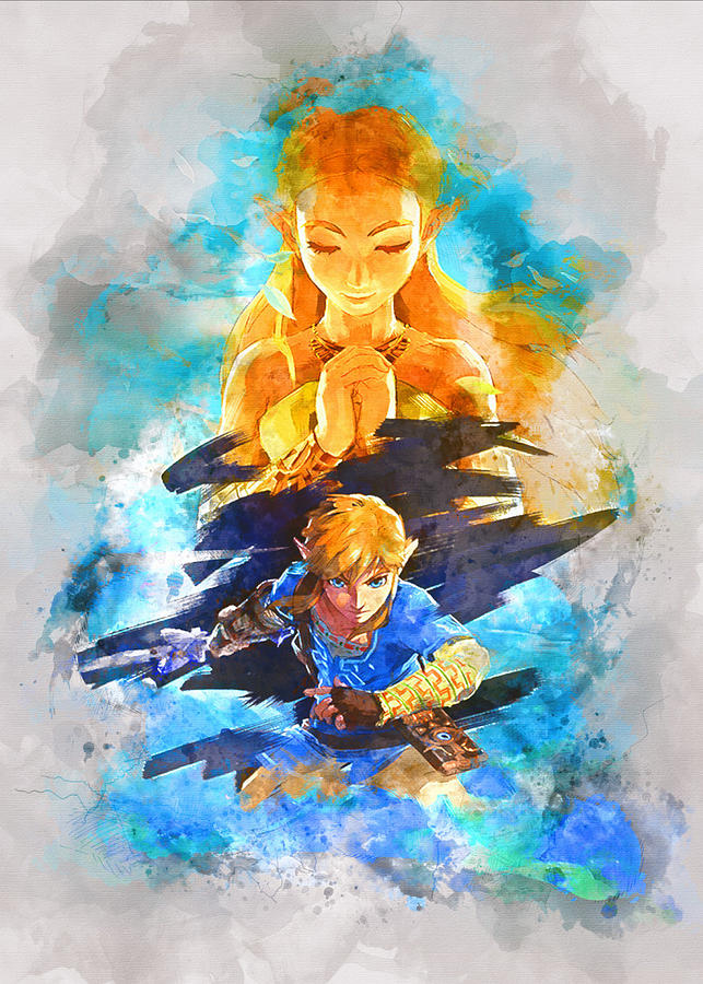 Legend of zelda Digital Art by Devis Abuse