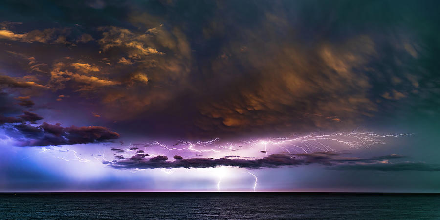 Lightning Storms Mazatlan Mexico #43 Photograph by Tommy Farnsworth