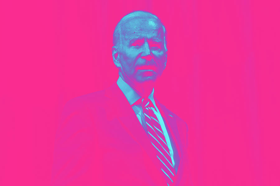 Portrait of President Joe Biden by Gage Skidmore  #43 Digital Art by Celestial Images