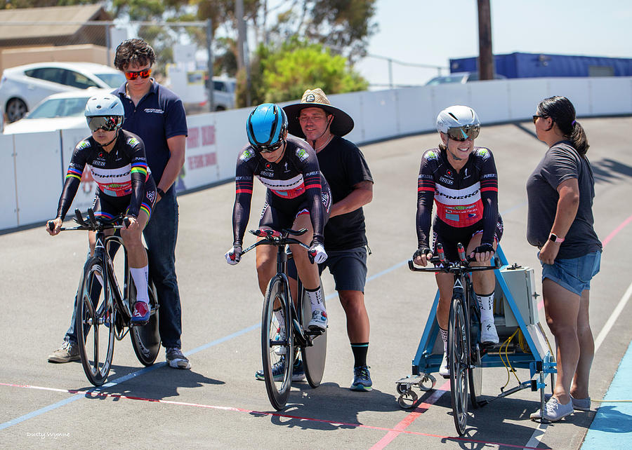 SCNCA Masters State Track Cycling Championships 2019 #43 Photograph by Dusty Wynne