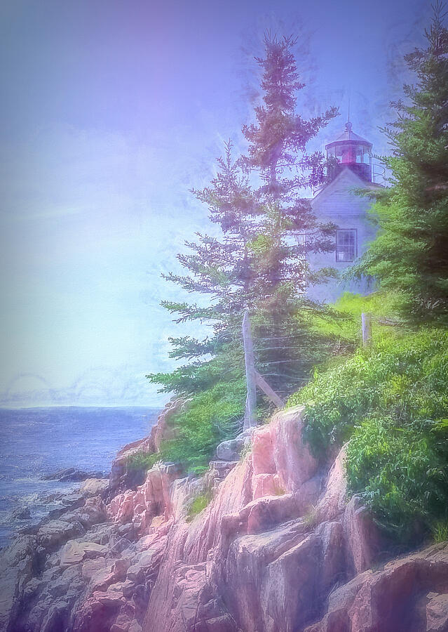 Bass Head Lighthouse a Coastal Maine Gem Photograph by Norma Brandsberg ...