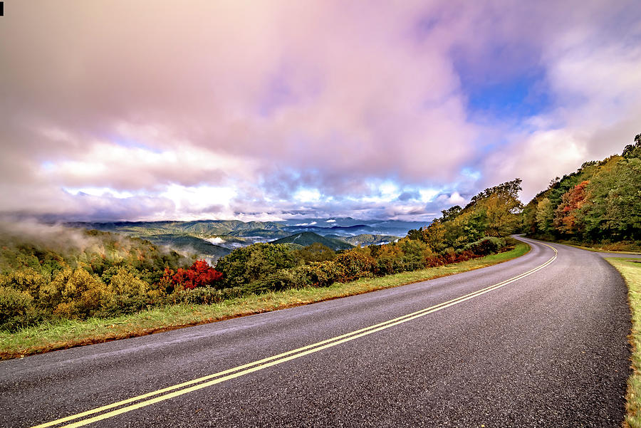 Autumn in the Appalachian Mountains Viewed Along the Blue Ridge  #44 Photograph by Alex Grichenko