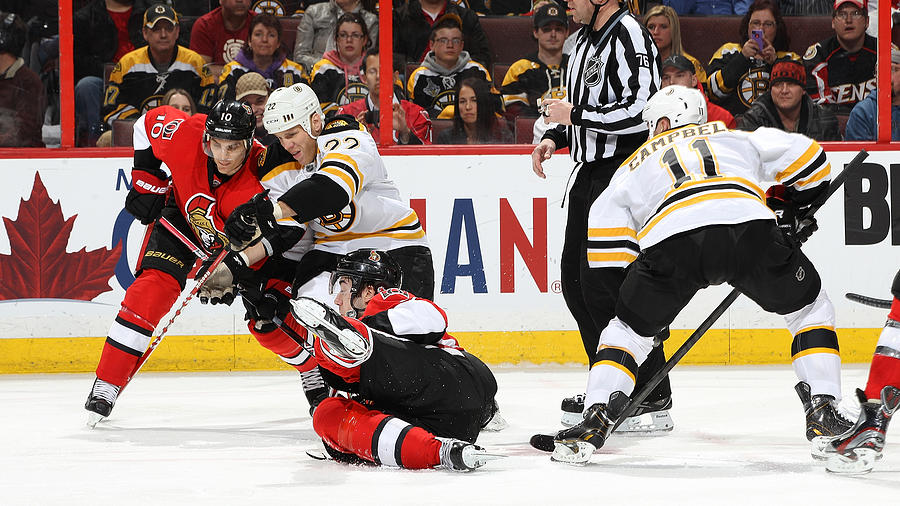 Boston Bruins v Ottawa Senators #44 Photograph by Jana Chytilova/Freestyle Photo