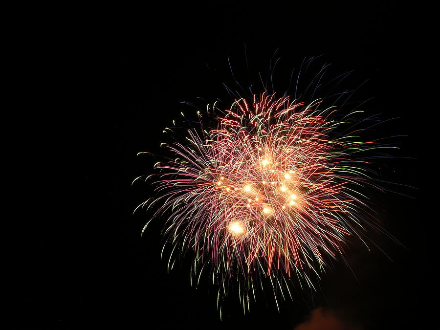 Fireworks #45 Photograph by George Pennington