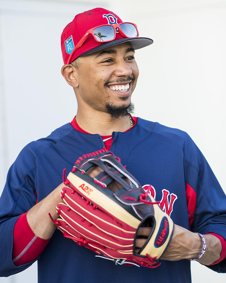 Mookie Betts #44 Photograph by Billie Weiss/Boston Red Sox