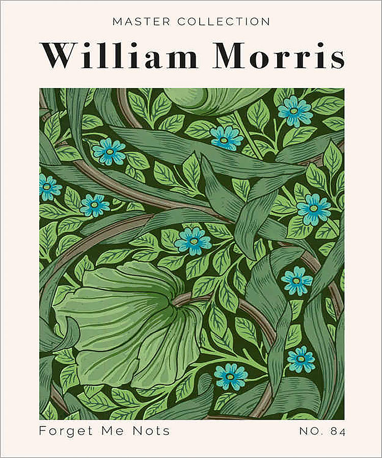 William Morris Painting by Noureddine Laaroussi - Fine Art America